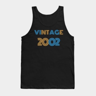 Vintage 2002 - 18th Birthday Gift Tank Top